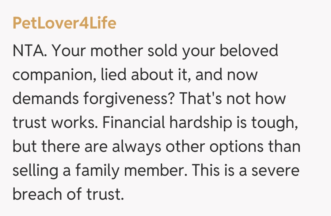 Comentariu de la PetLover4Life