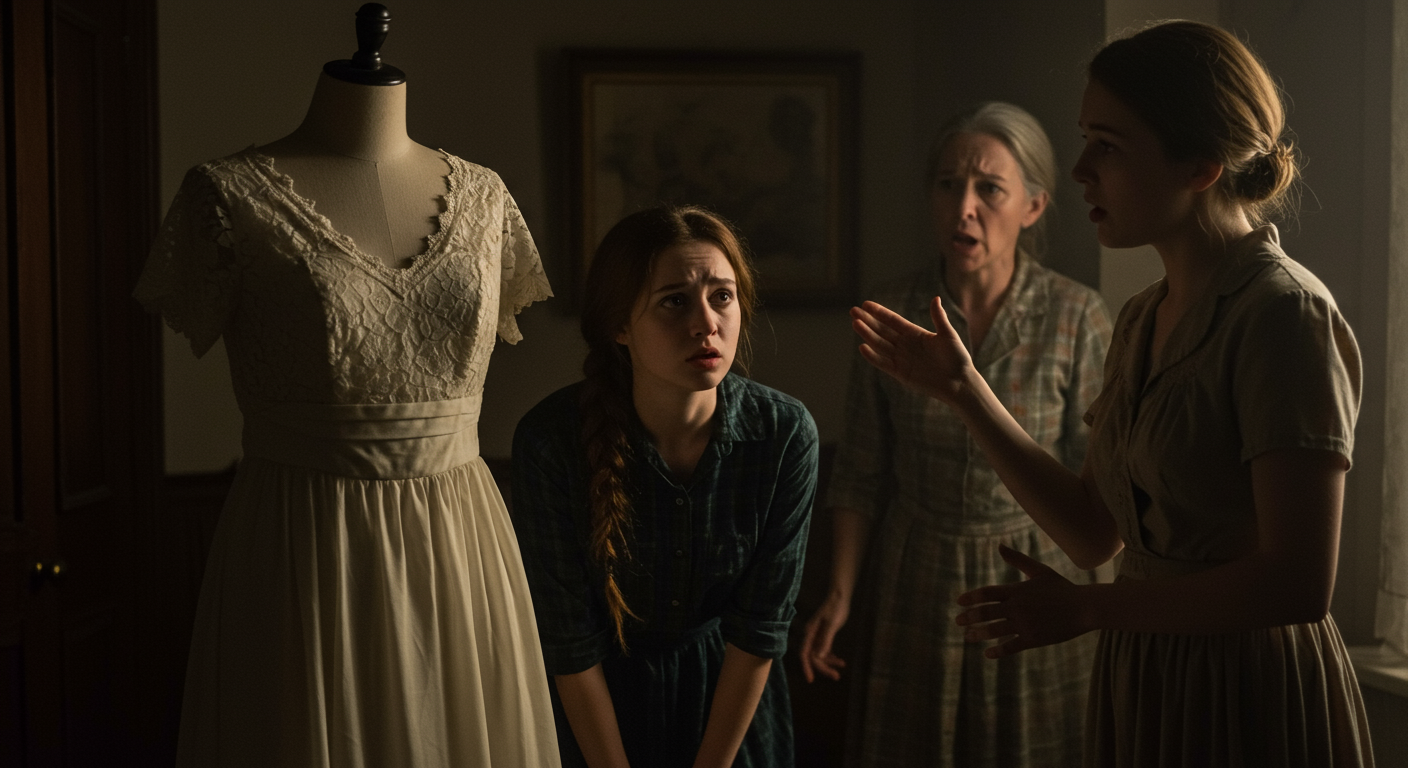 AITA for not letting my brother’s fiancée wear my late mother’s wedding dress when I never even got the chance to?