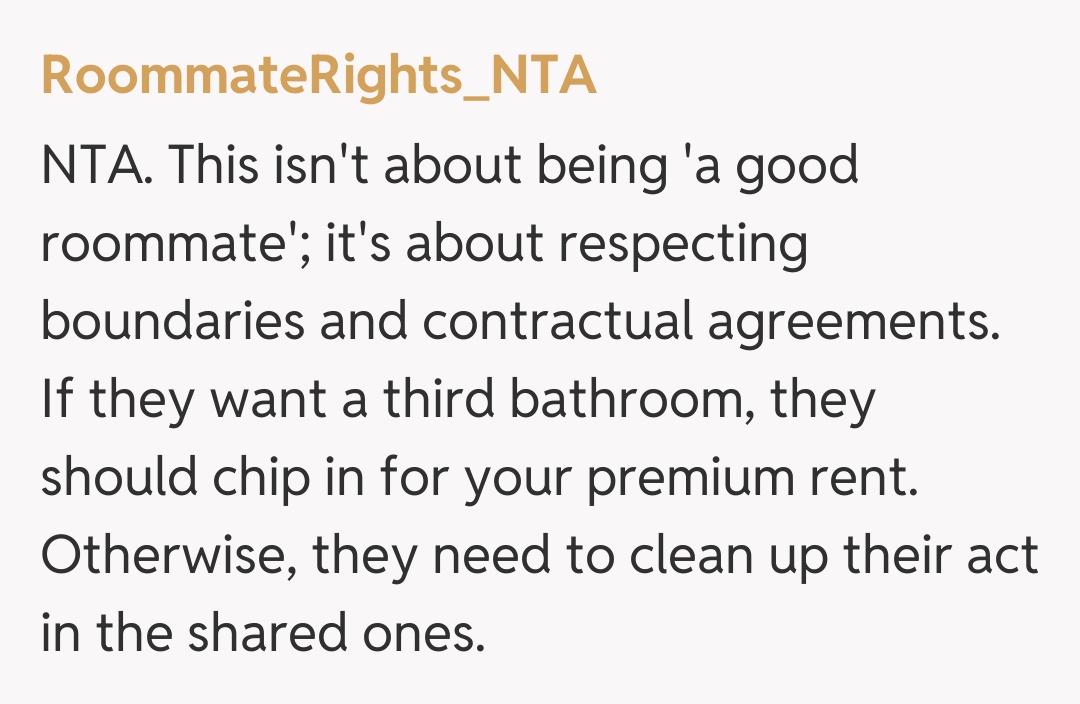 Comentariu de la RoommateRights_NTA