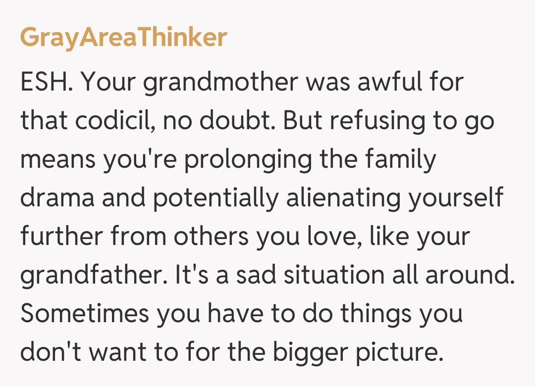 Comentariu de la GrayAreaThinker