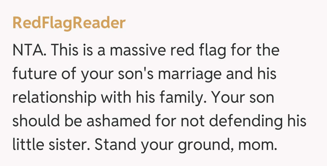 Comentariu de la RedFlagReader