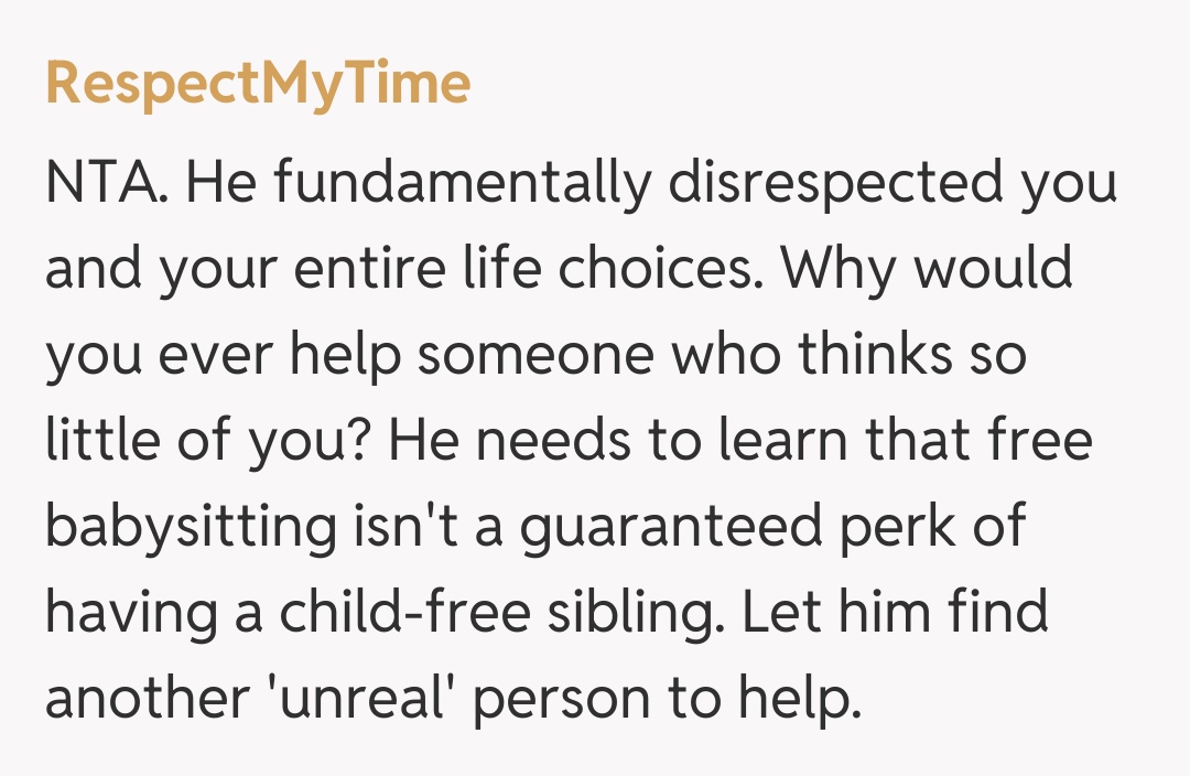 Comentariu de la RespectMyTime