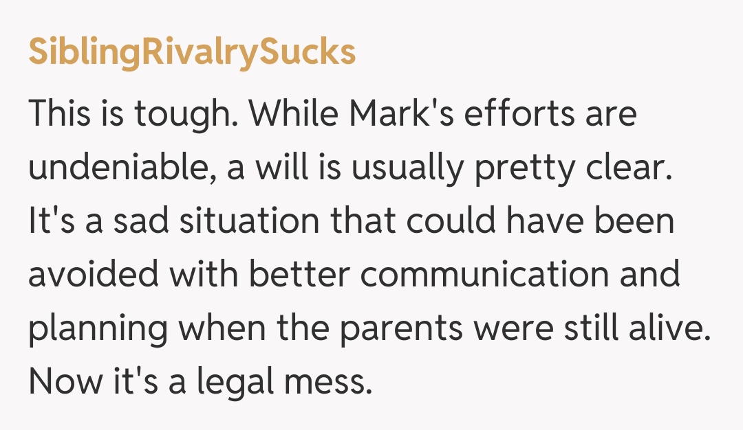 Comentariu de la SiblingRivalrySucks