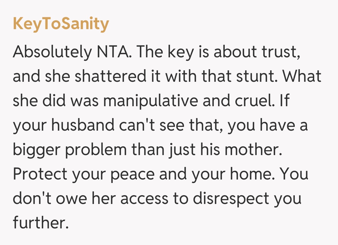 Comentariu de la KeyToSanity