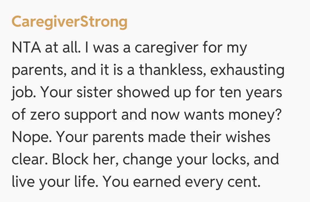 Comentariu de la CaregiverStrong