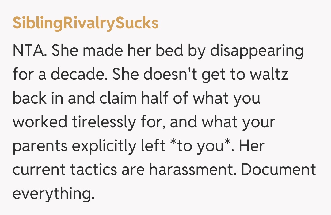 Comentariu de la SiblingRivalrySucks