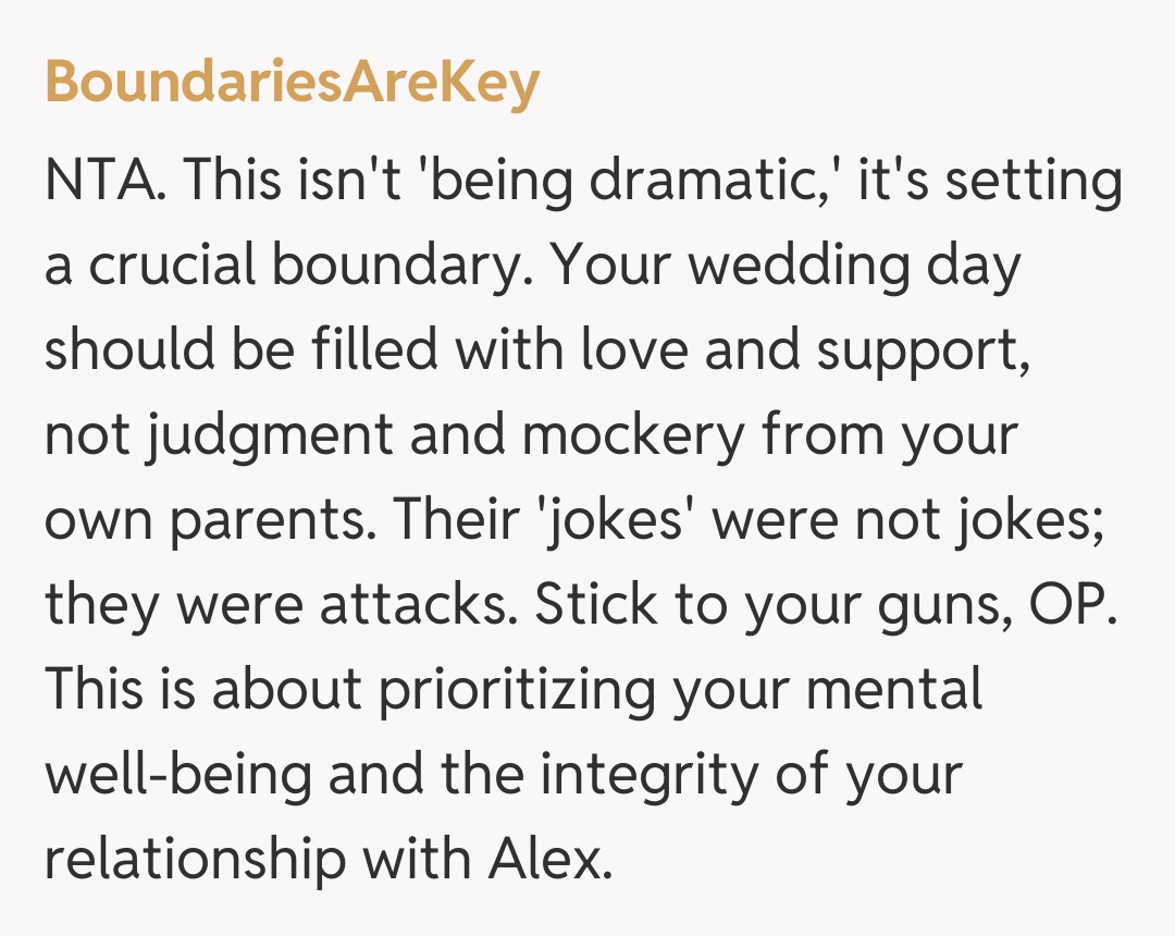 Comentariu de la BoundariesAreKey