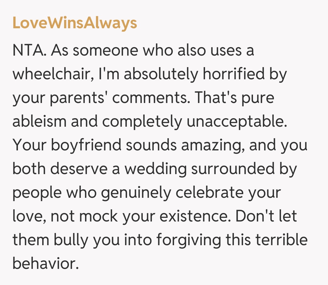 Comentariu de la LoveWinsAlways