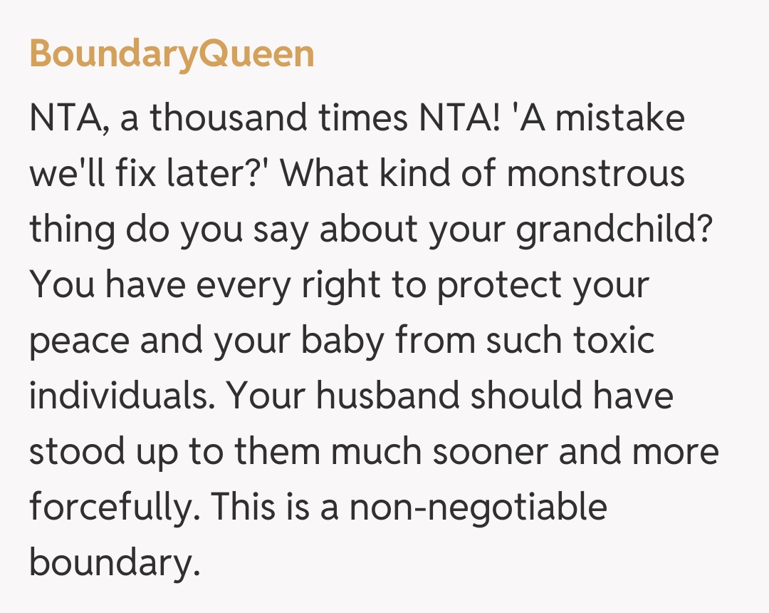 Comentariu de la BoundaryQueen