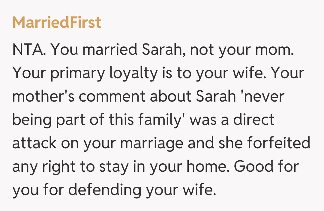 Comentariu de la MarriedFirst