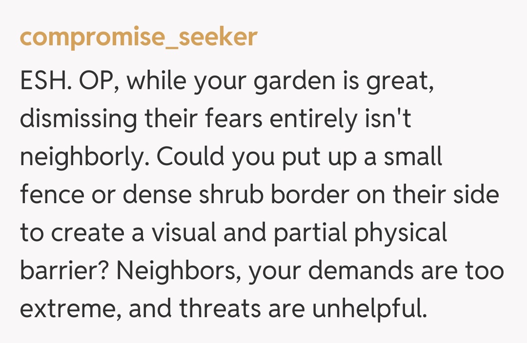Comentariu de la compromise_seeker