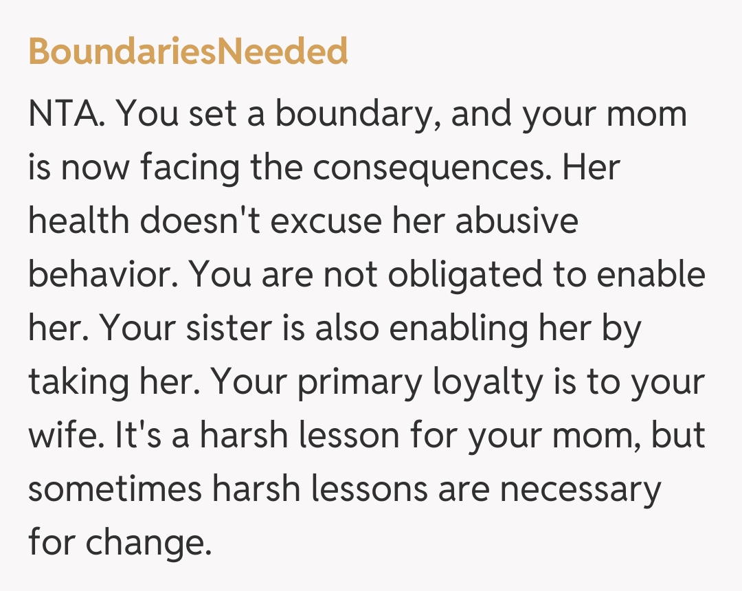 Comentariu de la BoundariesNeeded