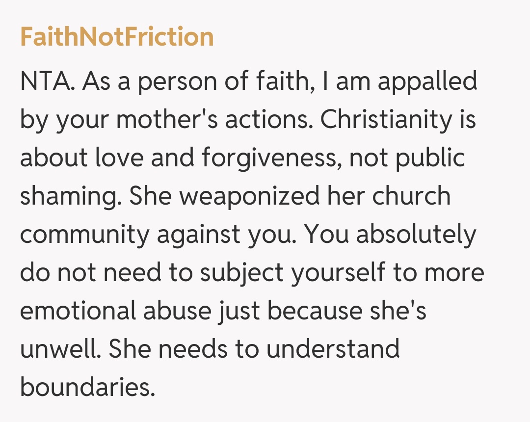 Comentariu de la FaithNotFriction