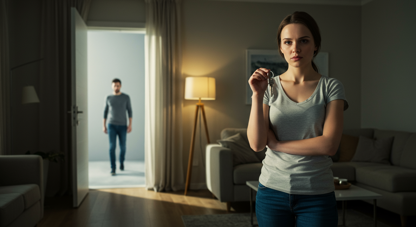 AITA for taking full ownership of our house after my ex walked away over my period?