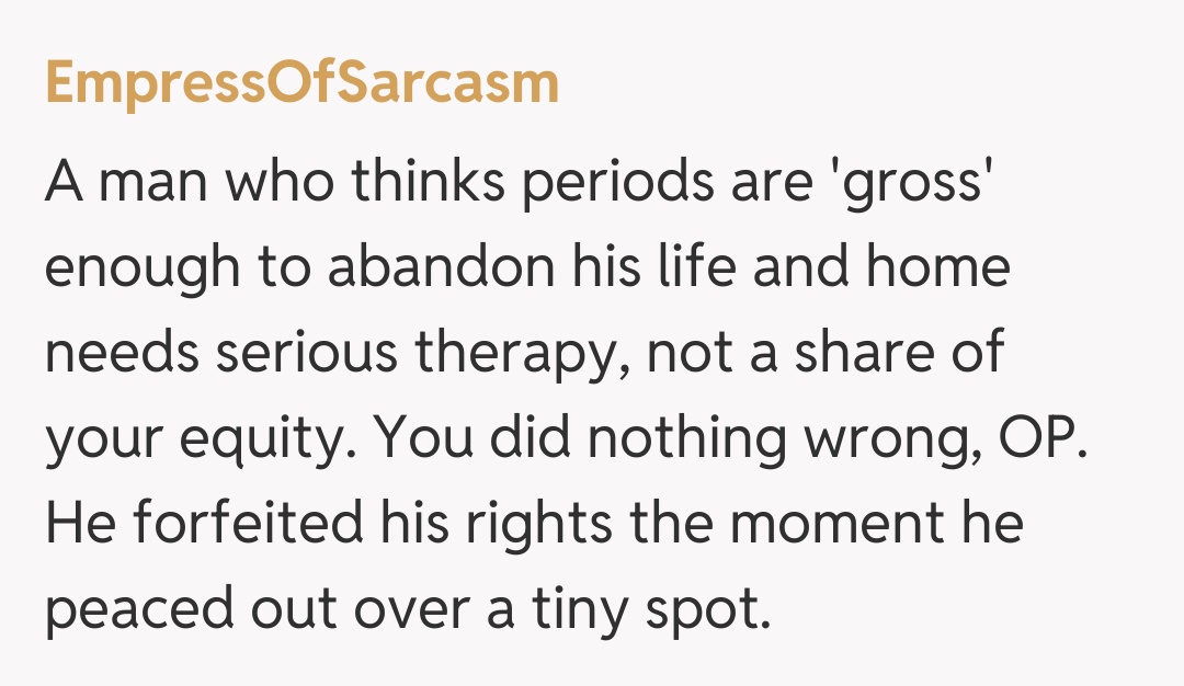 Comentariu de la EmpressOfSarcasm