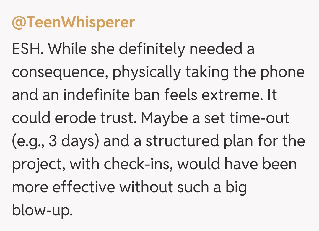 Comentariu de la @TeenWhisperer