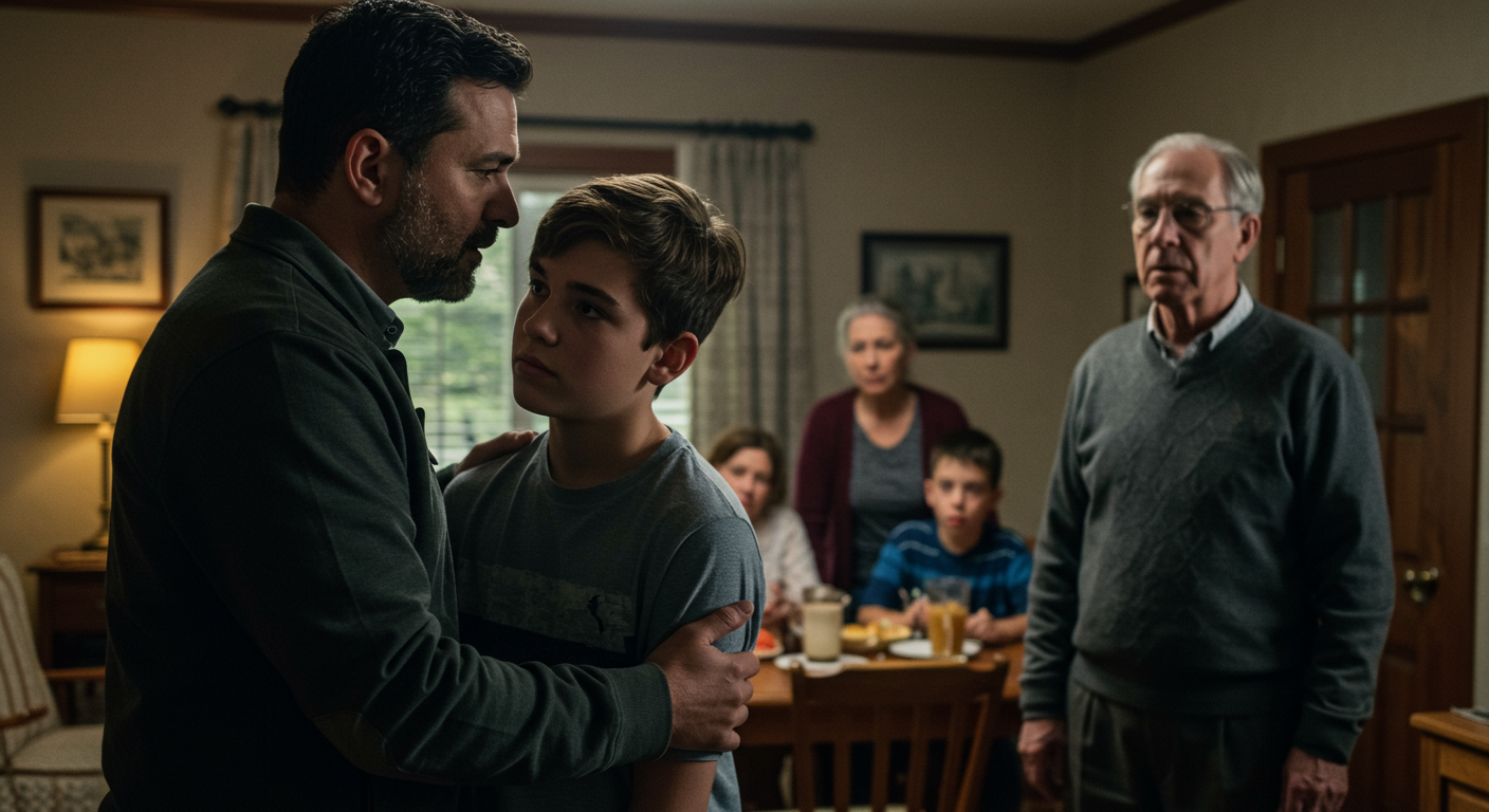 AITA for telling my father-in-law he’s not welcome after he called my adopted son “not real family”?