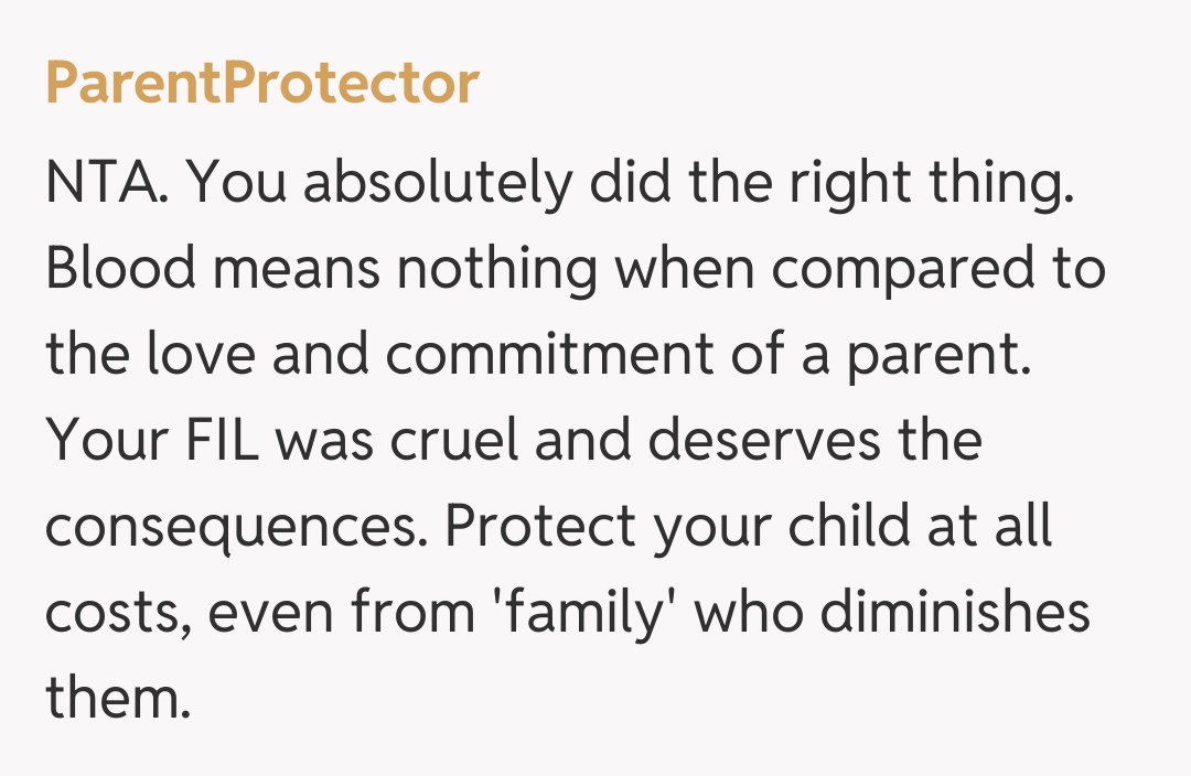 Comentariu de la ParentProtector