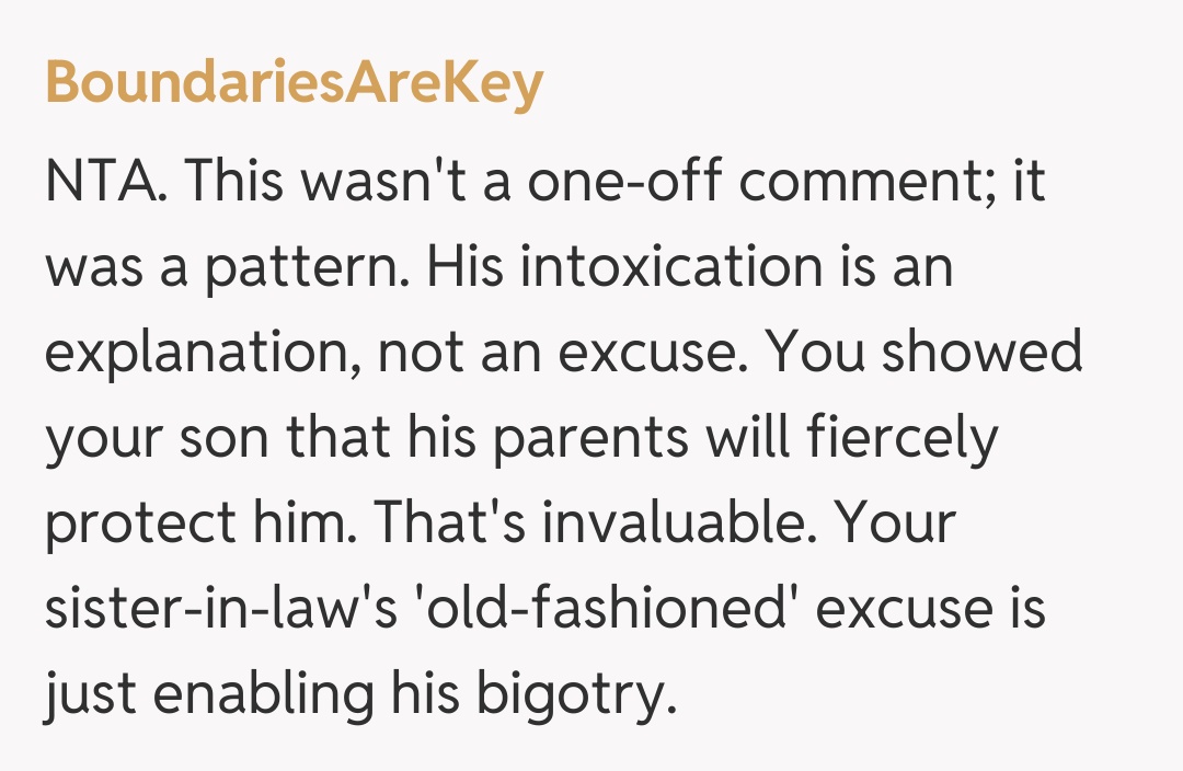 Comentariu de la BoundariesAreKey