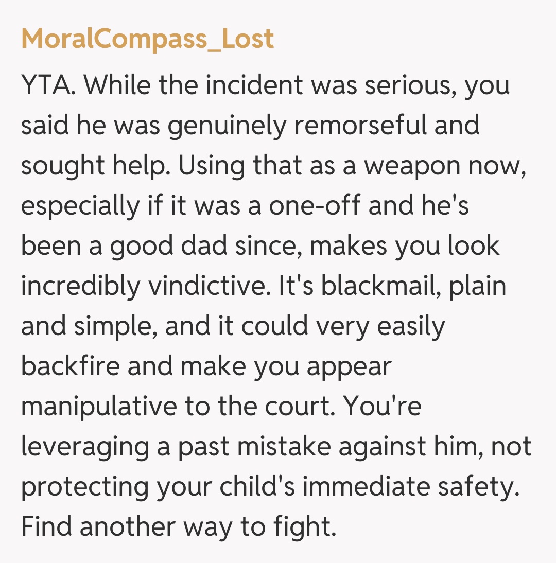 Comentariu de la MoralCompass_Lost