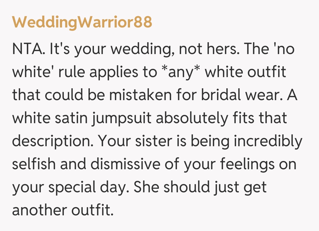 Comentariu de la WeddingWarrior88