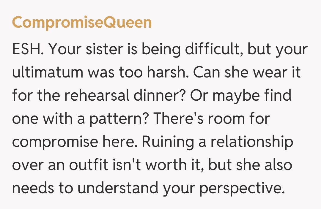 Comentariu de la CompromiseQueen