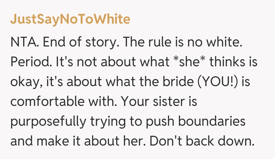 Comentariu de la JustSayNoToWhite