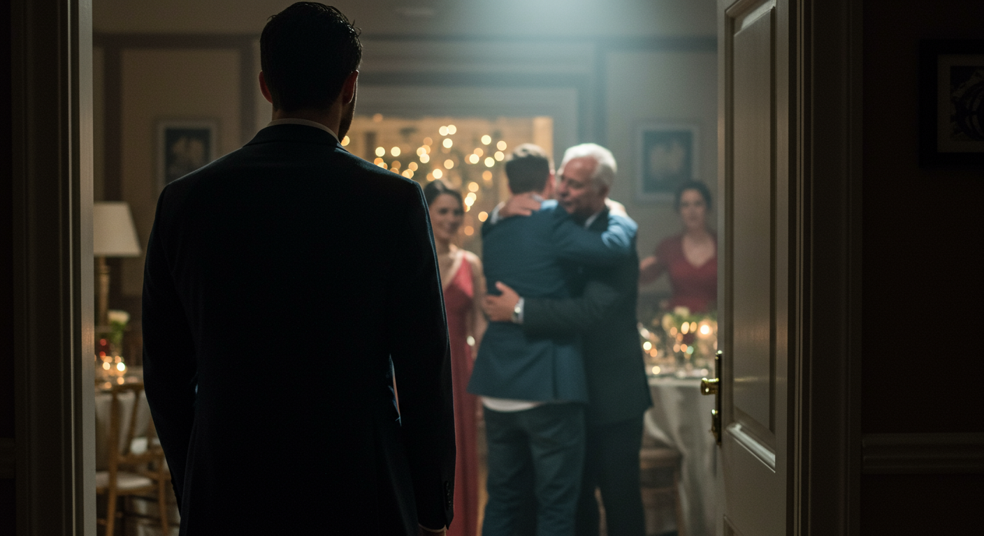 AITA for walking out of my dad’s retirement party after he introduced my brother as “the son I’m proud of” and skipped my name entirely?