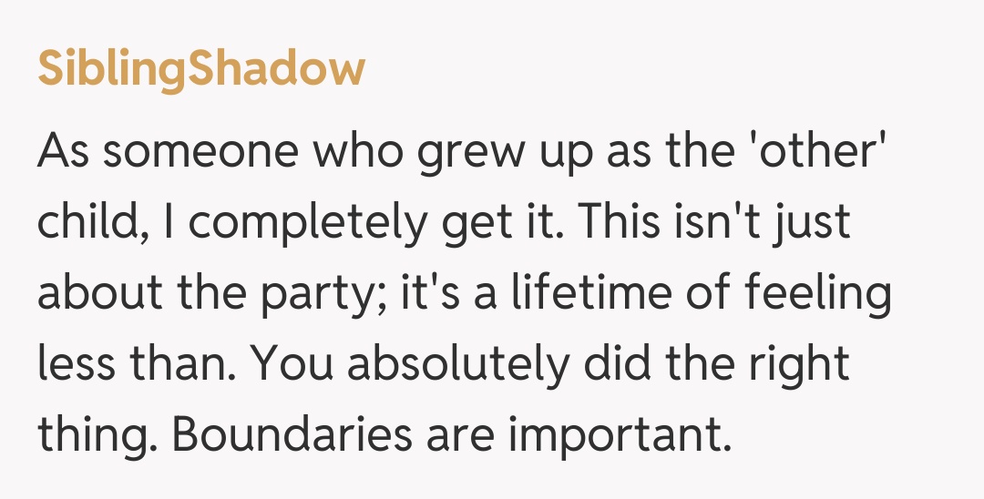 Comentariu de la SiblingShadow