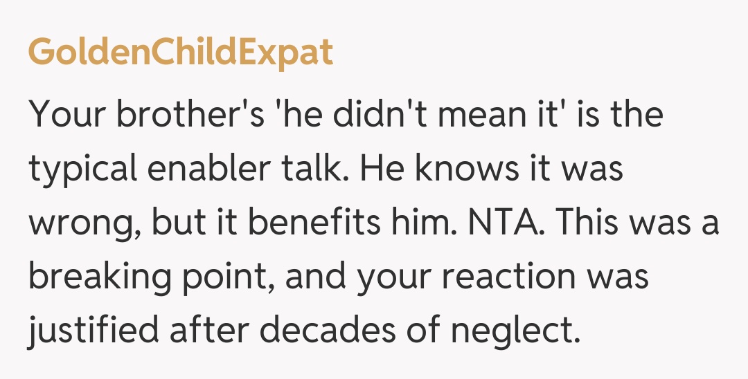 Comentariu de la GoldenChildExpat