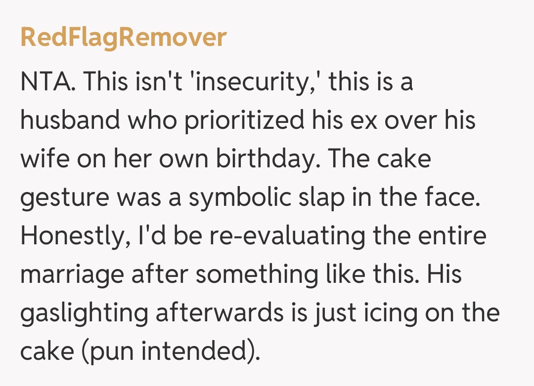 Comentariu de la RedFlagRemover