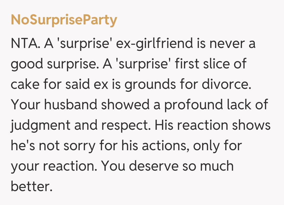 Comentariu de la NoSurpriseParty