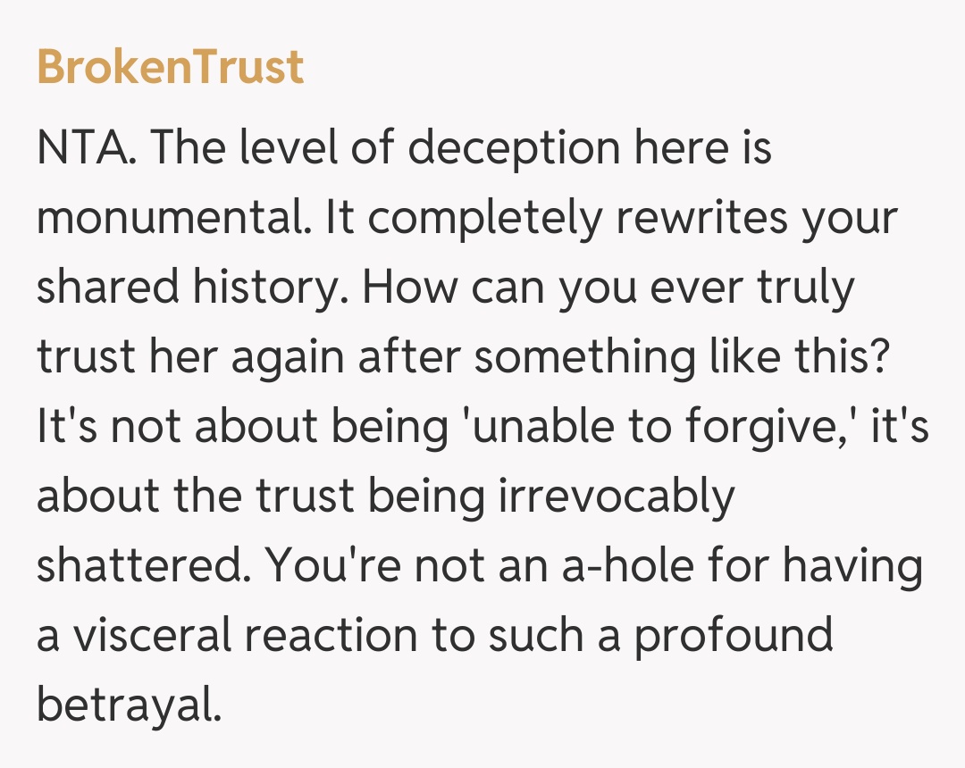 Comentariu de la BrokenTrust