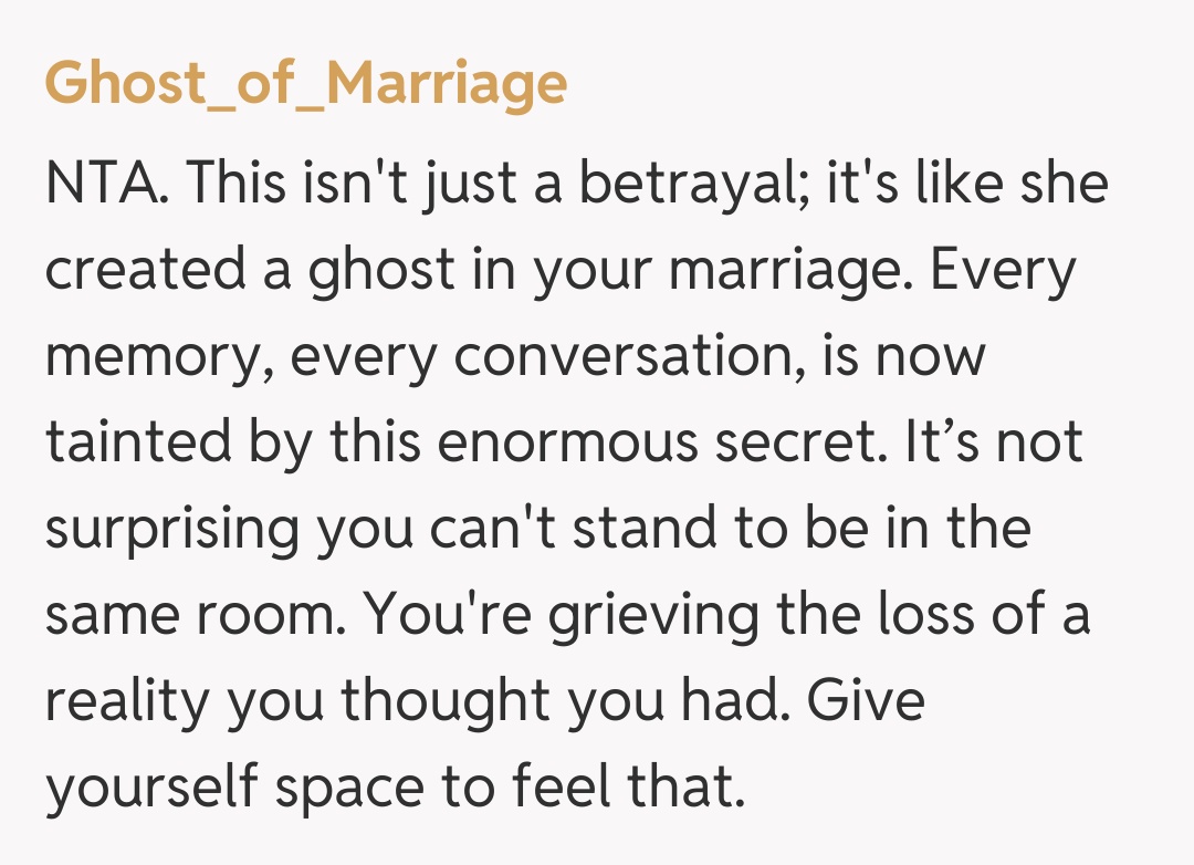 Comentariu de la Ghost_of_Marriage