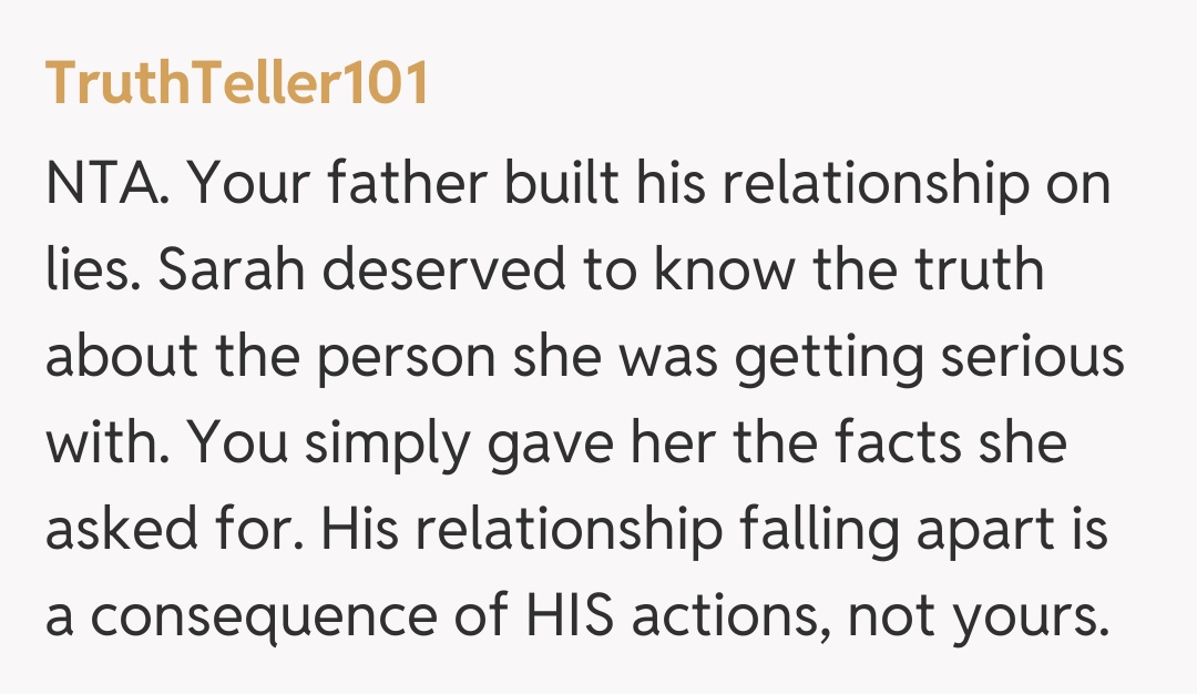 Comentariu de la TruthTeller101