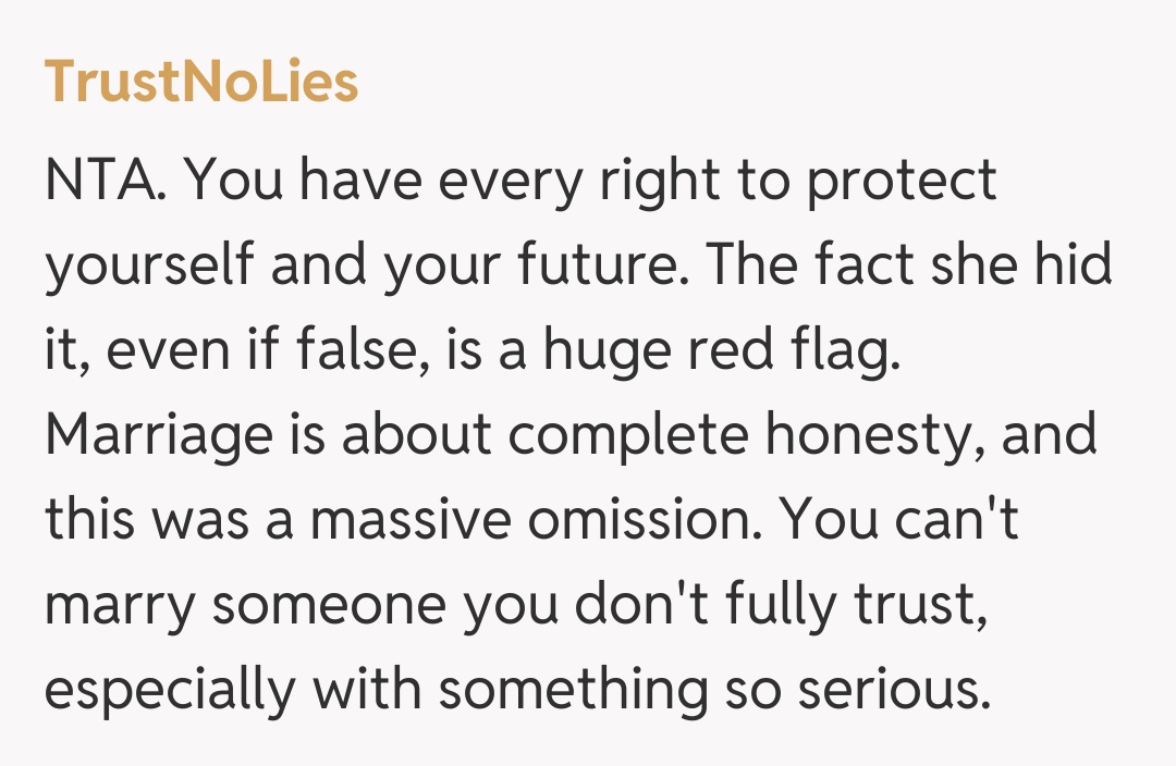 Comentariu de la TrustNoLies