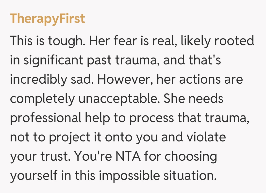 Comentariu de la TherapyFirst