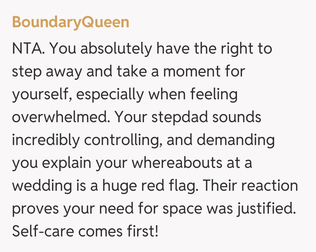 Comentariu de la BoundaryQueen