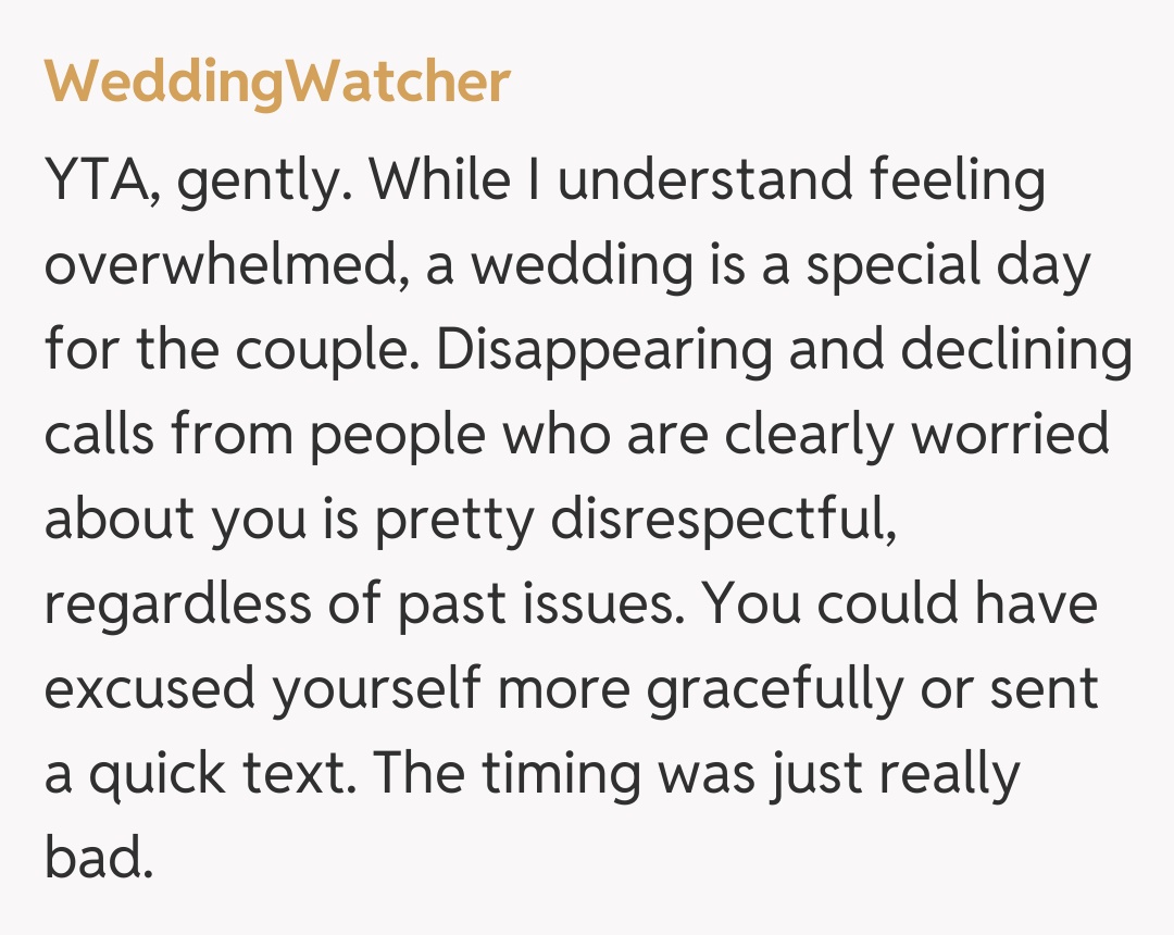 Comentariu de la WeddingWatcher