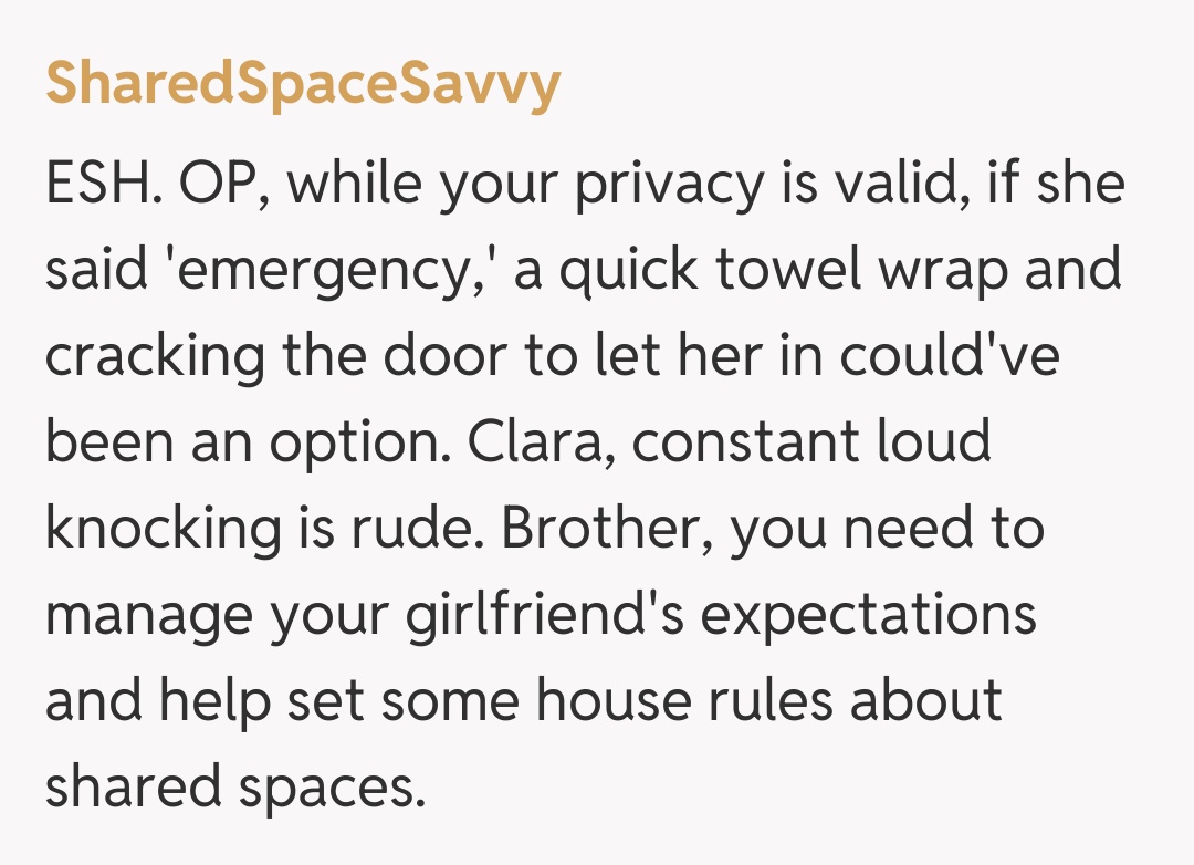 Comentariu de la SharedSpaceSavvy