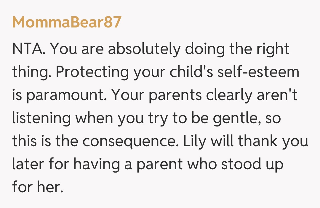 Comentariu de la MommaBear87