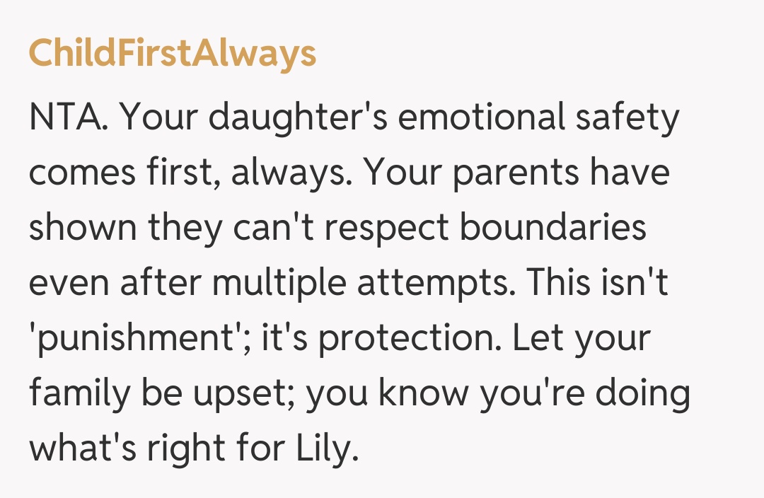 Comentariu de la ChildFirstAlways
