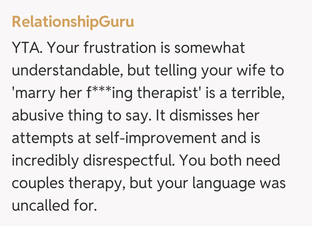 Comentariu de la RelationshipGuru