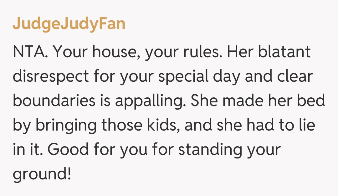 Comentariu de la JudgeJudyFan
