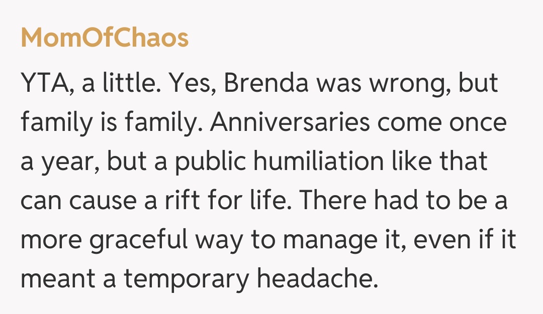 Comentariu de la MomOfChaos