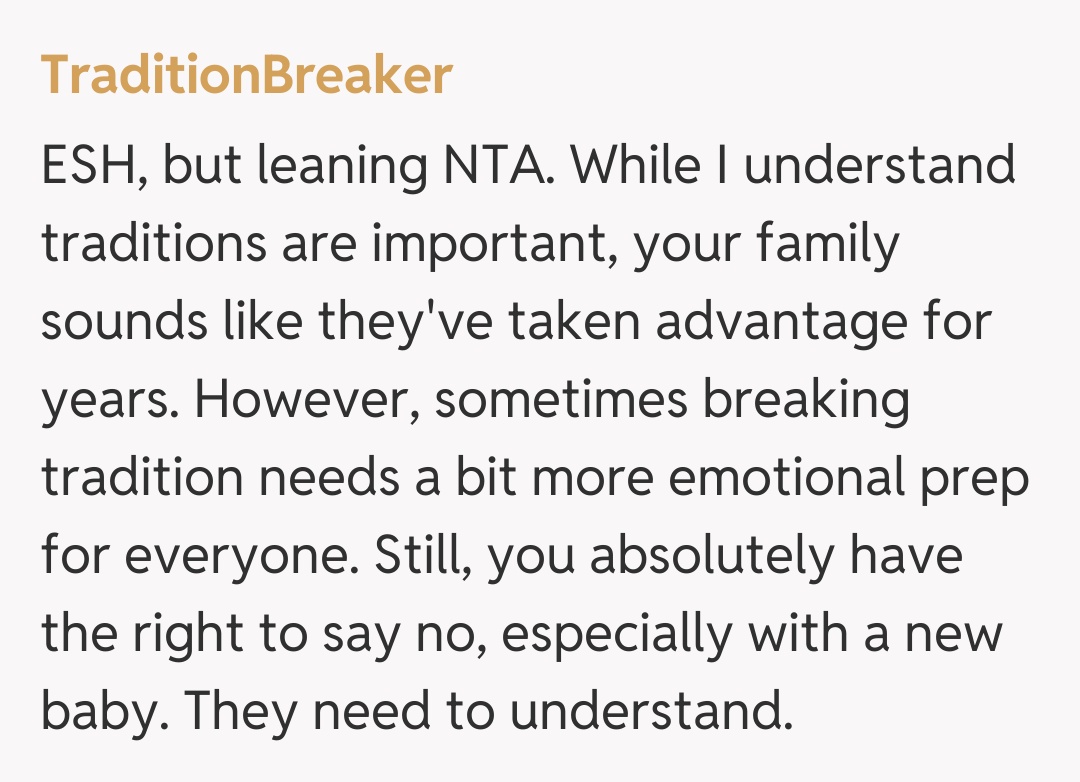 Comentariu de la TraditionBreaker
