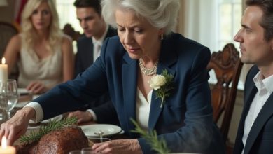 Photo of My Daughter Told Me to Eat After Everyone—So I Took the Roast and Walked Out. That Night I Took My Life Back