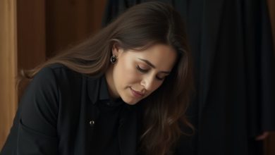 Photo of “The Priest Whispered at My Husband’s Funeral: ‘Call the Police, Now.’ What I Found Under His Sleeve Changed Everything”