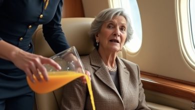 Photo of “The Flight Attendant Who Spilled Orange Juice on the Wrong Passenger: How One Woman’s Calm Response Grounded an Entire Airline”
