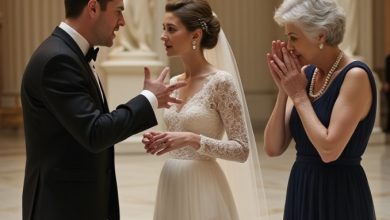 Photo of His Bride Slapped Me at Their Wedding — Seconds Later, My Son’s Words Ended Their Marriage in Front of Everyone